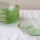 Glass dessert service