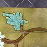 Vintage coffee table in glazed ceramic from the 1960s.