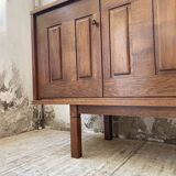 1950s modernist oak sideboard