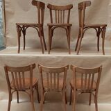 Set of 6 bistro chairs