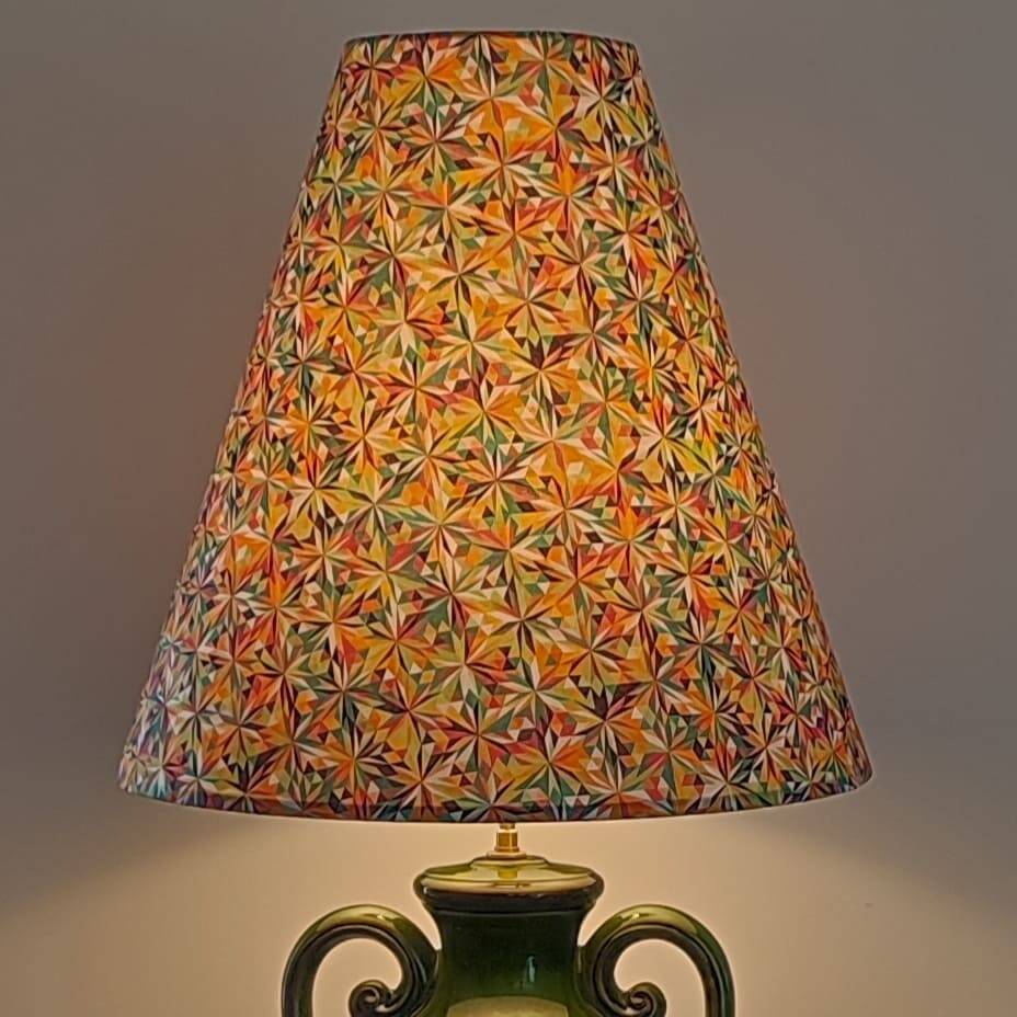 Vintage olive lamp