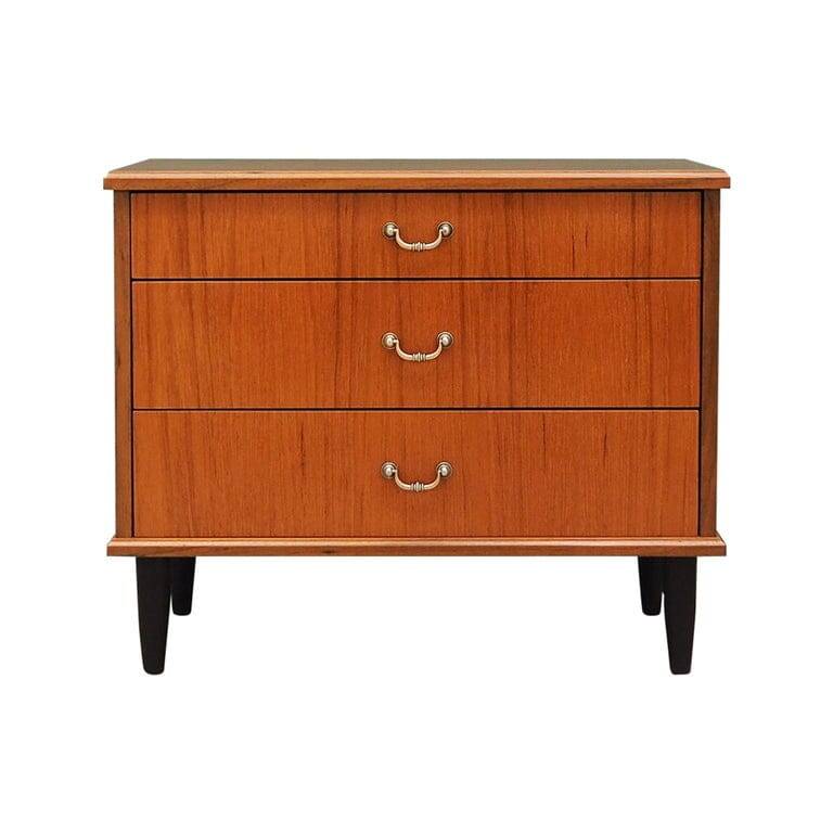 Teak chest of drawers, Danish design, 1960s, production: Denmark