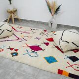286x150cm moroccan berbere carpet