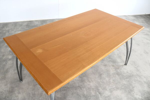 Table vintage   table à manger   Effezeta   années 80