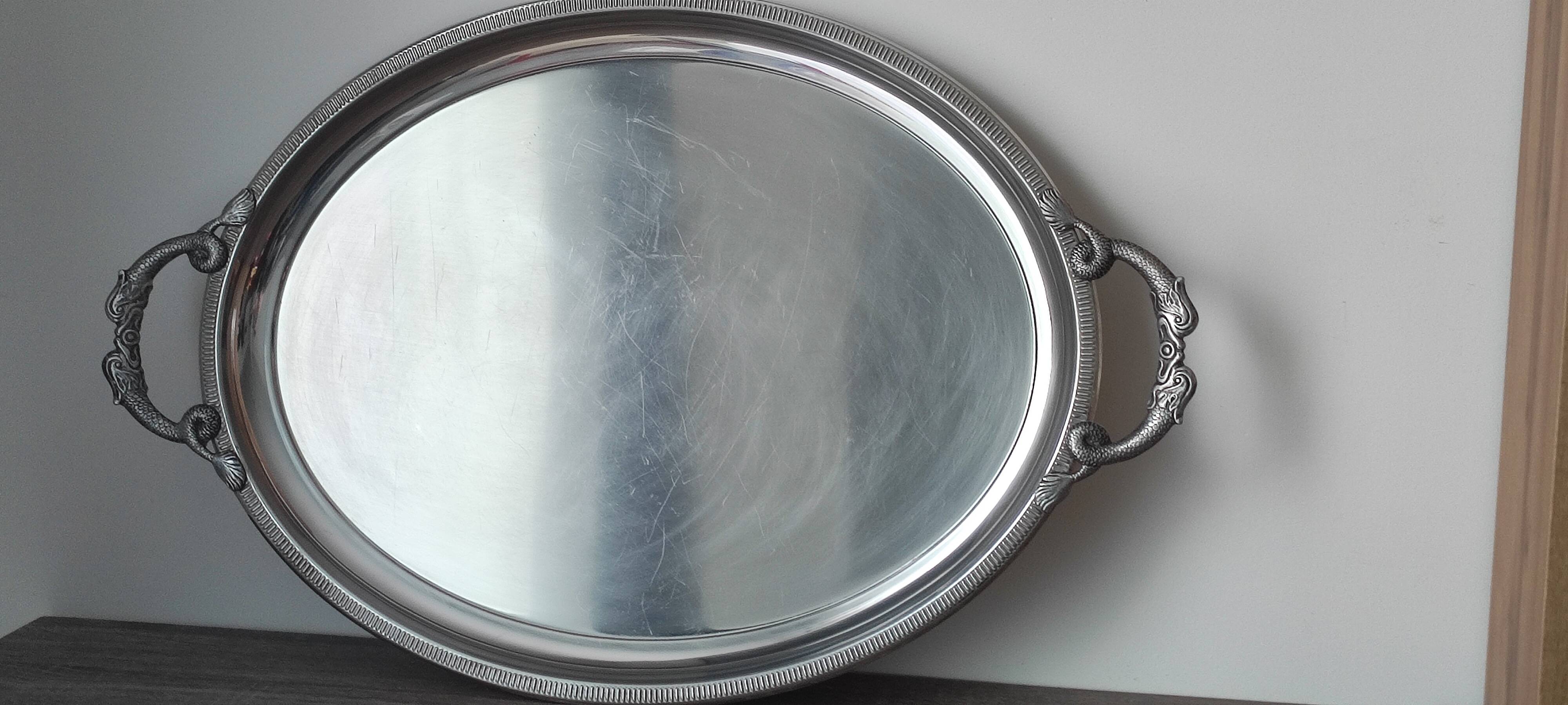 Jean Couzon Silverware - Beautiful Tableware Set / Serving Tray - 18/1 Stainless Steel