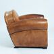 Set of 2 Bart Van Bekhoven Art Deco Club Chairs, Australian Sheepskin