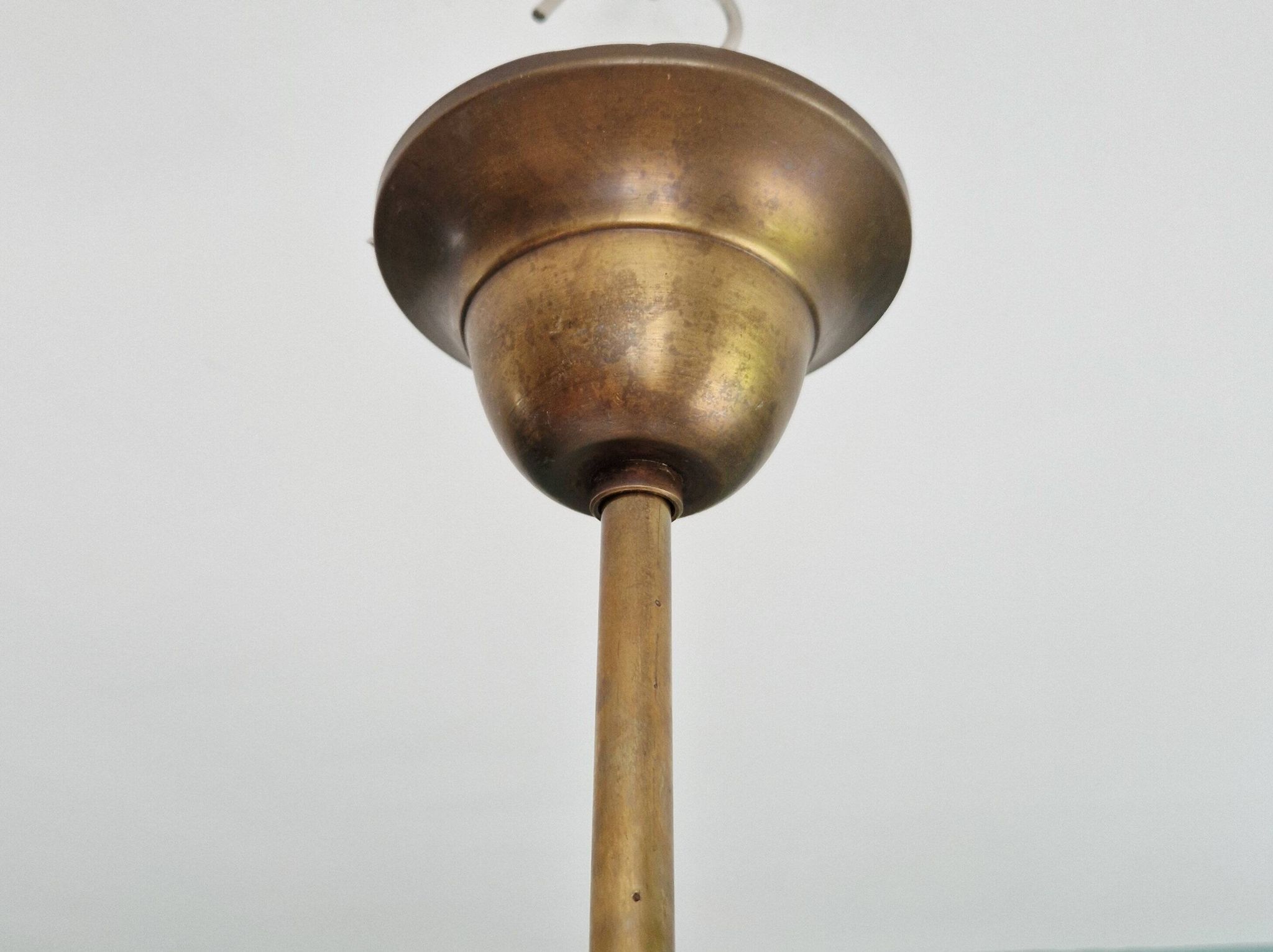 Diabolo articulated chandelier, Italian design, 1950s-60s
