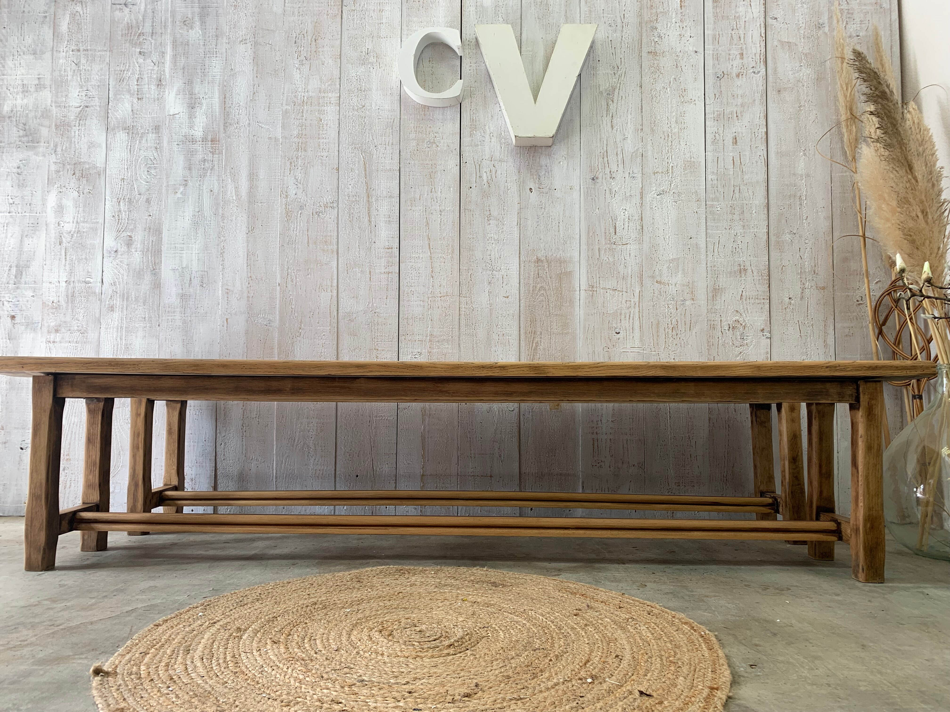 Pair of farm benches