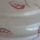 Soupière motif "Chevrefeuille"  terre de fer , Salins   , en porcelaine