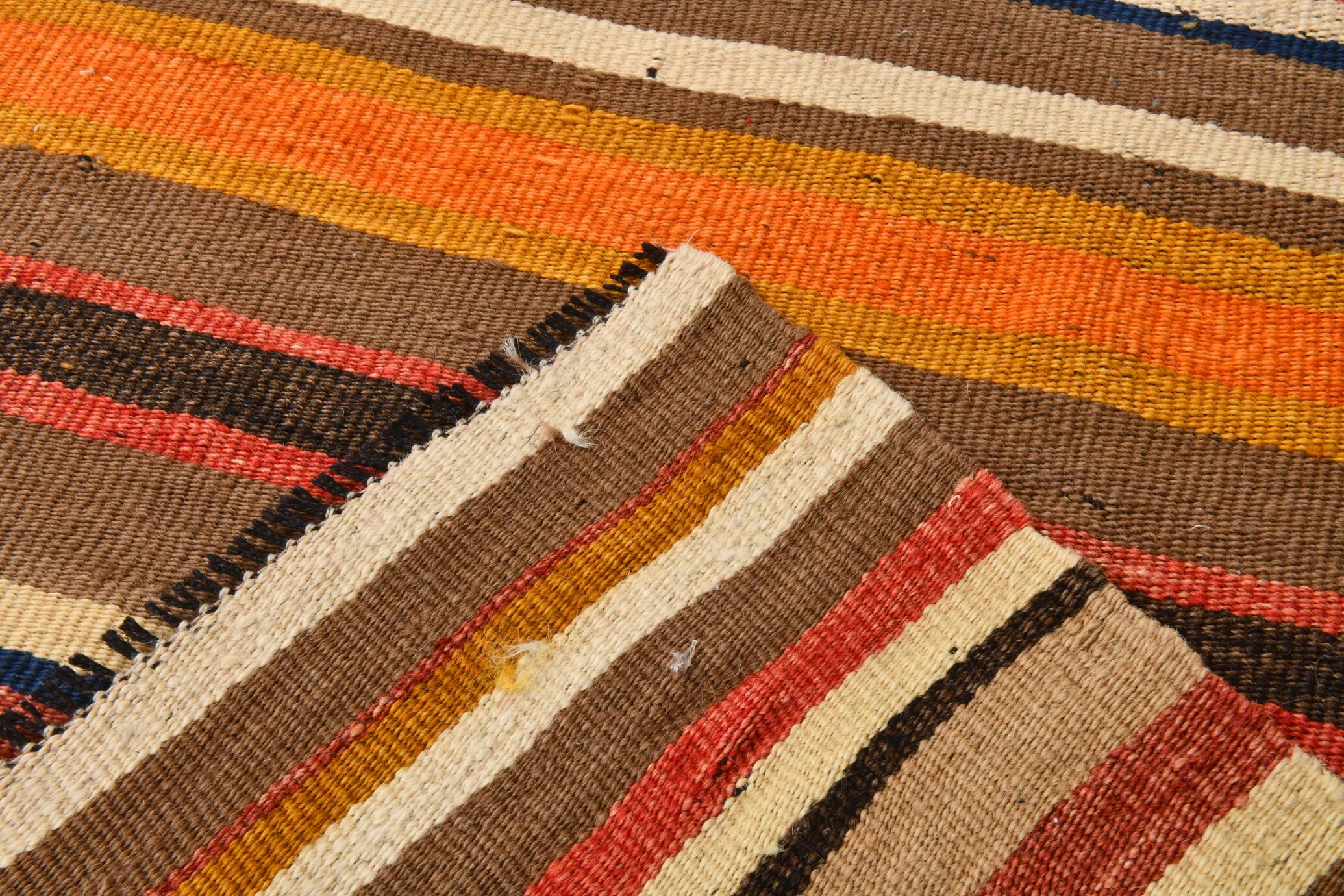2x3 Multicolor Small Size Anatolian Kilim Rug, 66x95