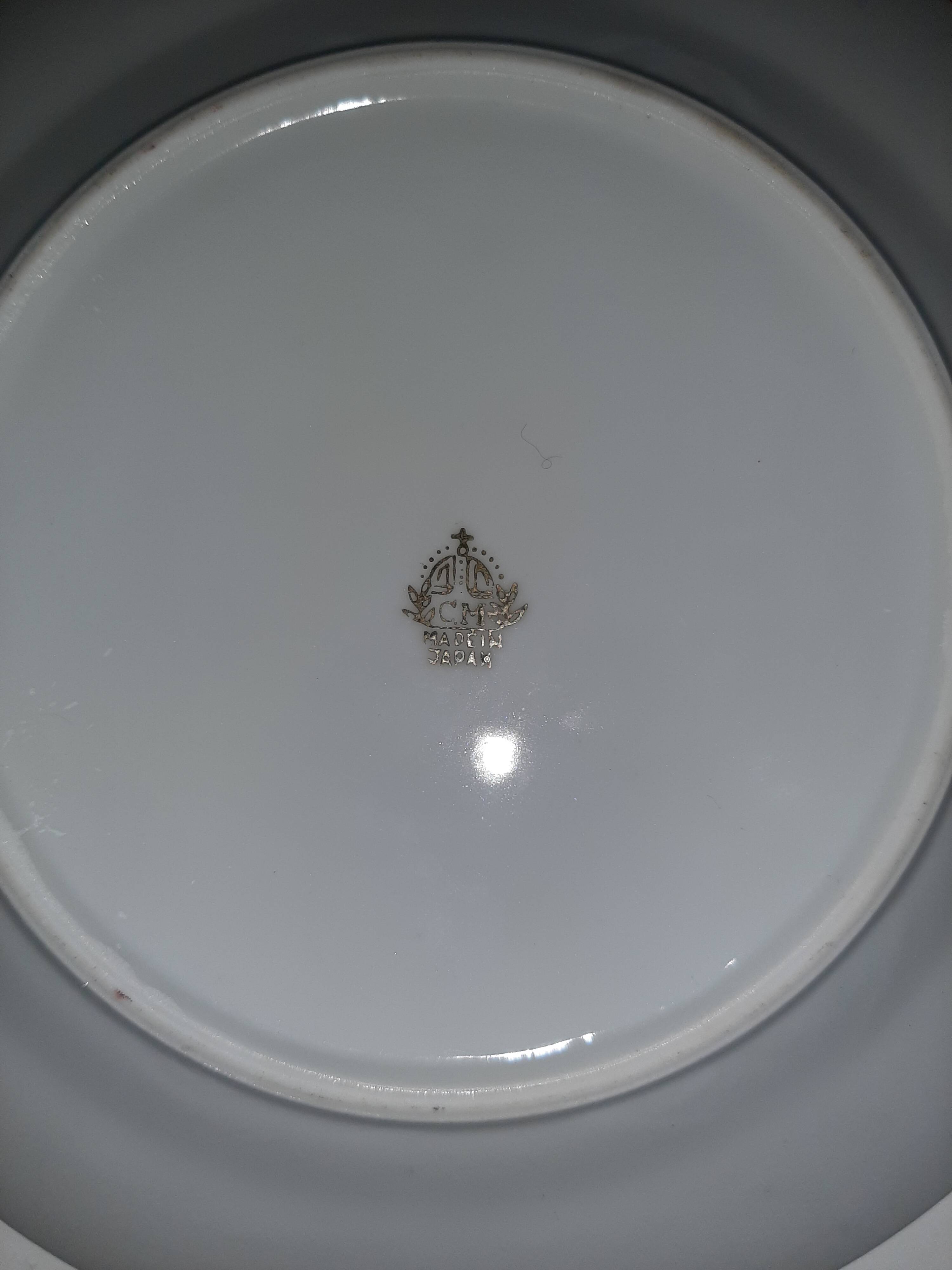 Vintage Japanese Satsuma plate