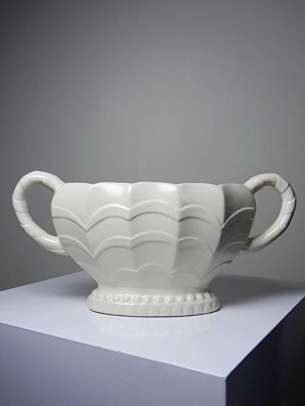 Small Art Deco vintage planter Price Brothers England pottery 1950s