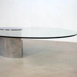 Italian "Lunario" coffee table by Cini Boeri for Gavina