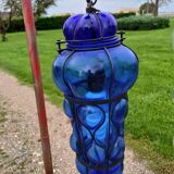 Pair of Blown Glass Suspensions