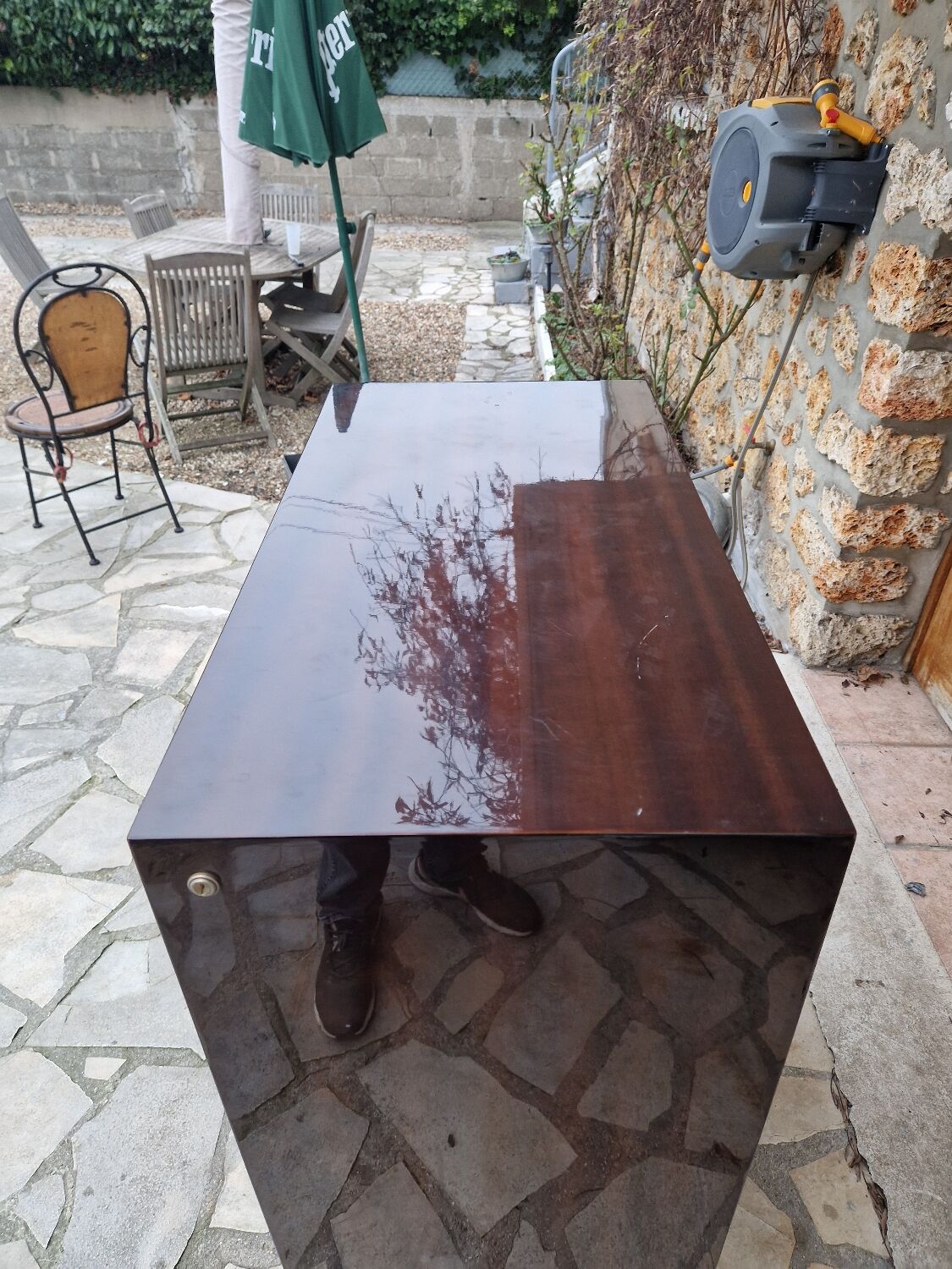 Vintage television cabinet Radiola Philips vintage