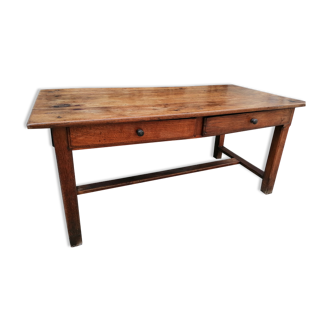 Old oak farm table