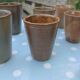 Vintage stoneware mugs
