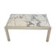 Table basse en marbre George Ciancimino édition Mobilier International 1970