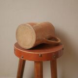 Pichet vase à anse céramique poterie handmade décoration campagne scandinave artisanale grès