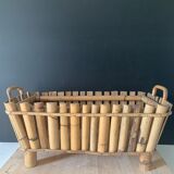 Rattan planter