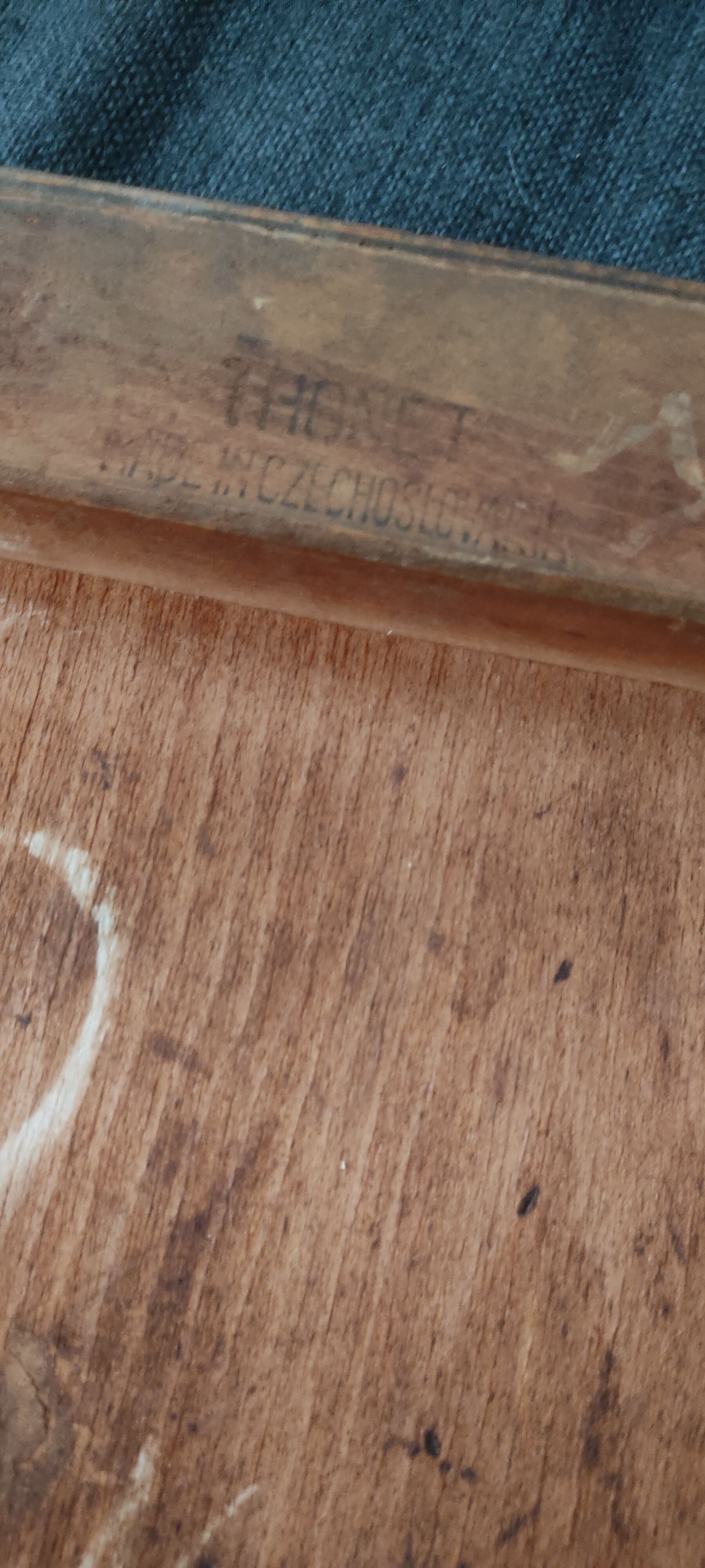 4 bistro chairs 50s Thonet