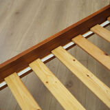 Lit en palissandre, design danois, années 1970, production: Danemark