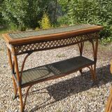 Rattan and Wicker Barn Lounge