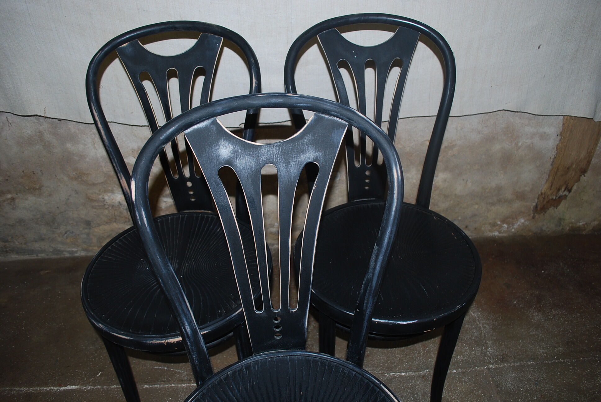 Vintage bistrot chairs