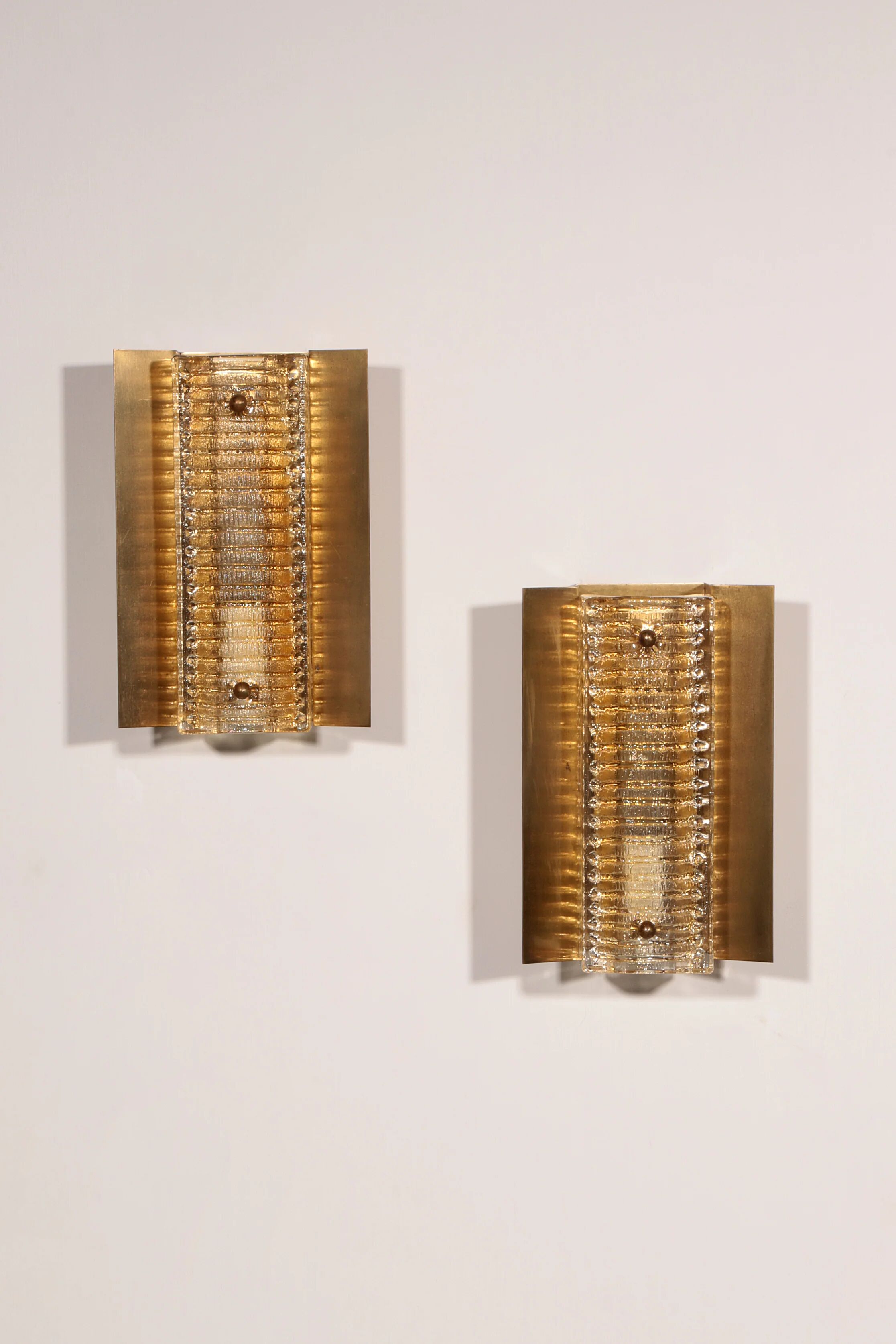 Design set Vitrika Aladdin wall lamps, Denmark 1960s