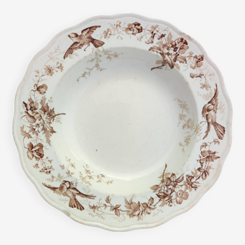 English porcelain serving dish