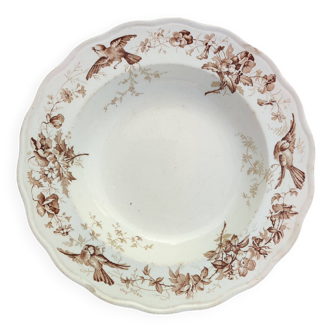 English porcelain serving dish