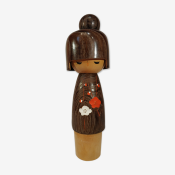 Kokeshi doll workshop Usaburo Okamoto (1917-2009). Around 1960/70