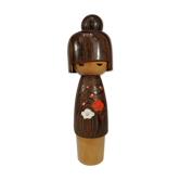 Kokeshi doll workshop Usaburo Okamoto (1917-2009). Around 1960/70