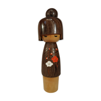 Kokeshi doll workshop Usaburo Okamoto (1917-2009). Around 1960/70