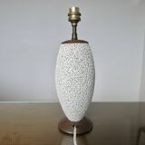 Jean Besnard Primavera style crisp ceramic lamp, 50s-60s