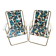 Pair of vintage Lafuma armchairs from the 60s/70s – Made in France – floral fabric
