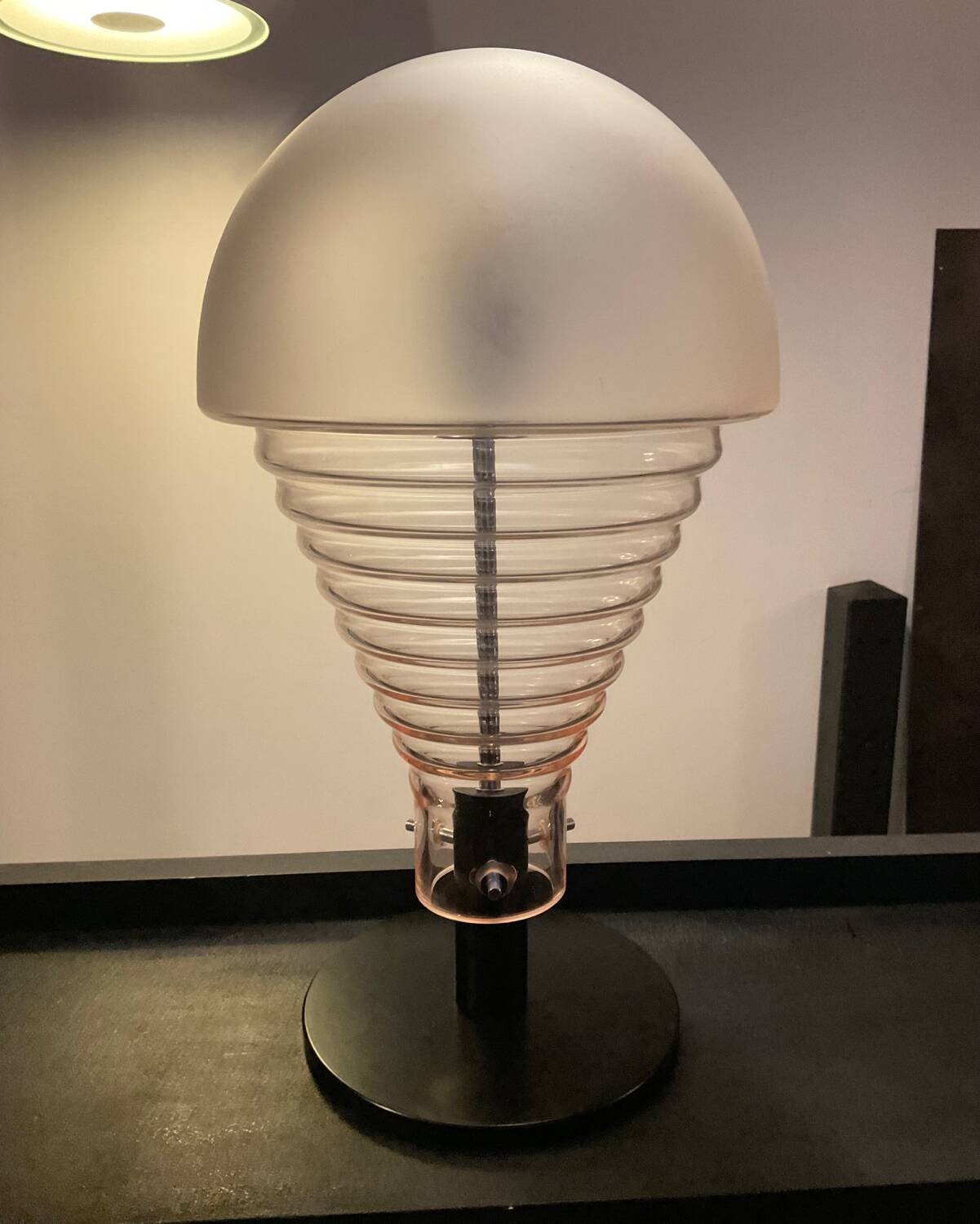 Frederico De Majo lamp in Murano glass signed