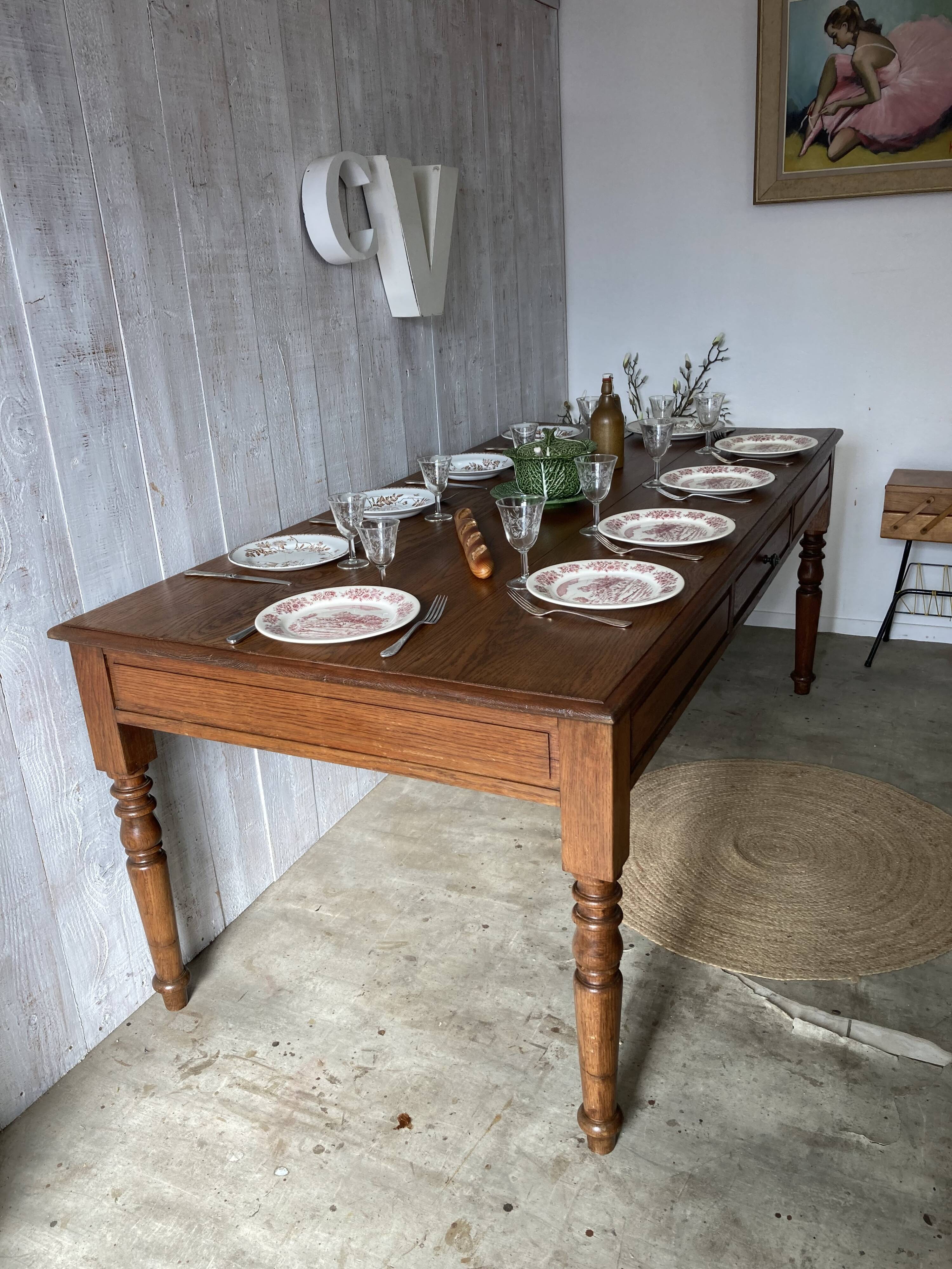 Farmhouse table 200x98cm