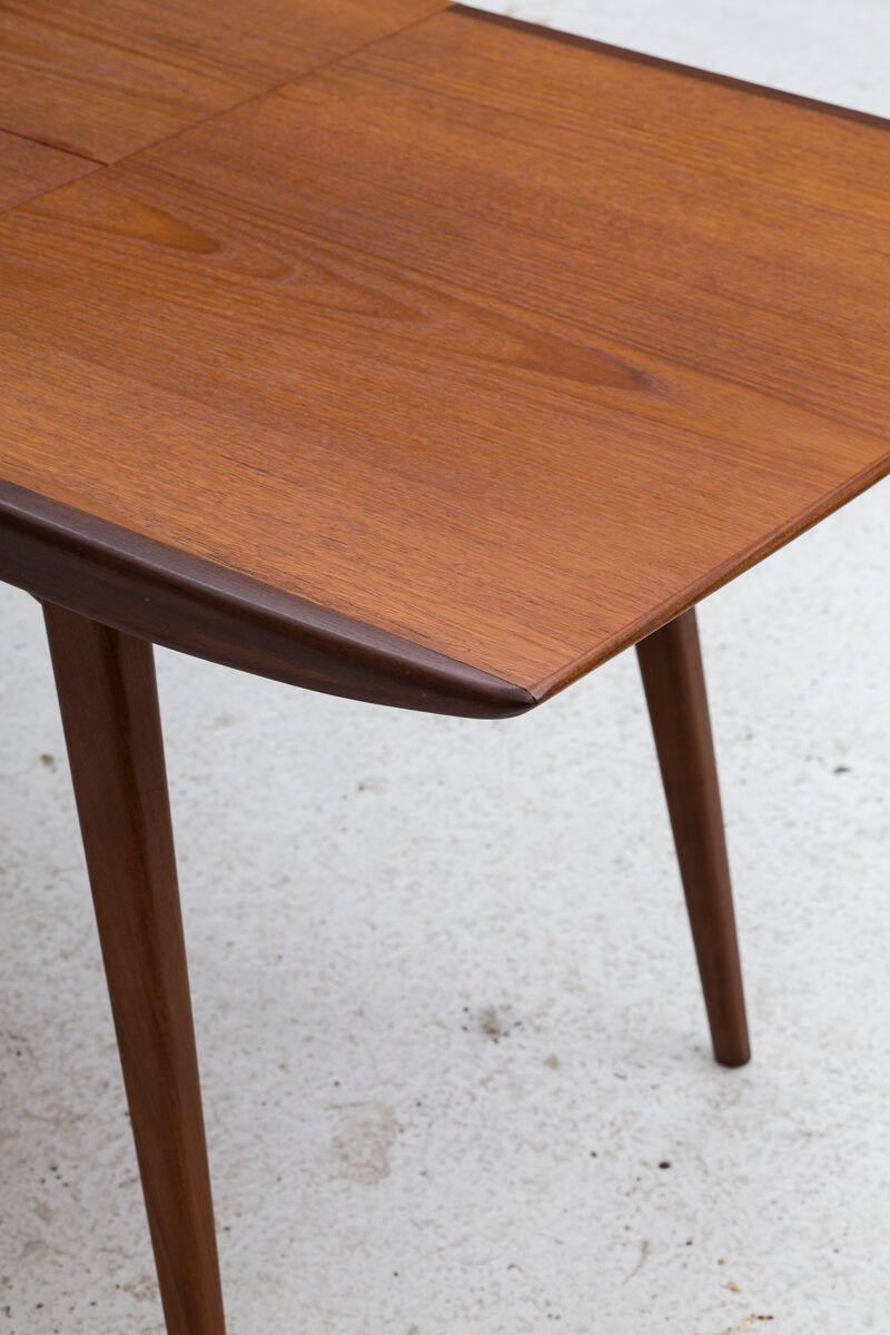 Dining table by Louis Van Teeffelen for Wébé, Dutch design, 1960’s