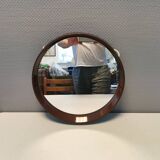 Retro mirror from the 1970s, by Danish Design, made in Denmark.