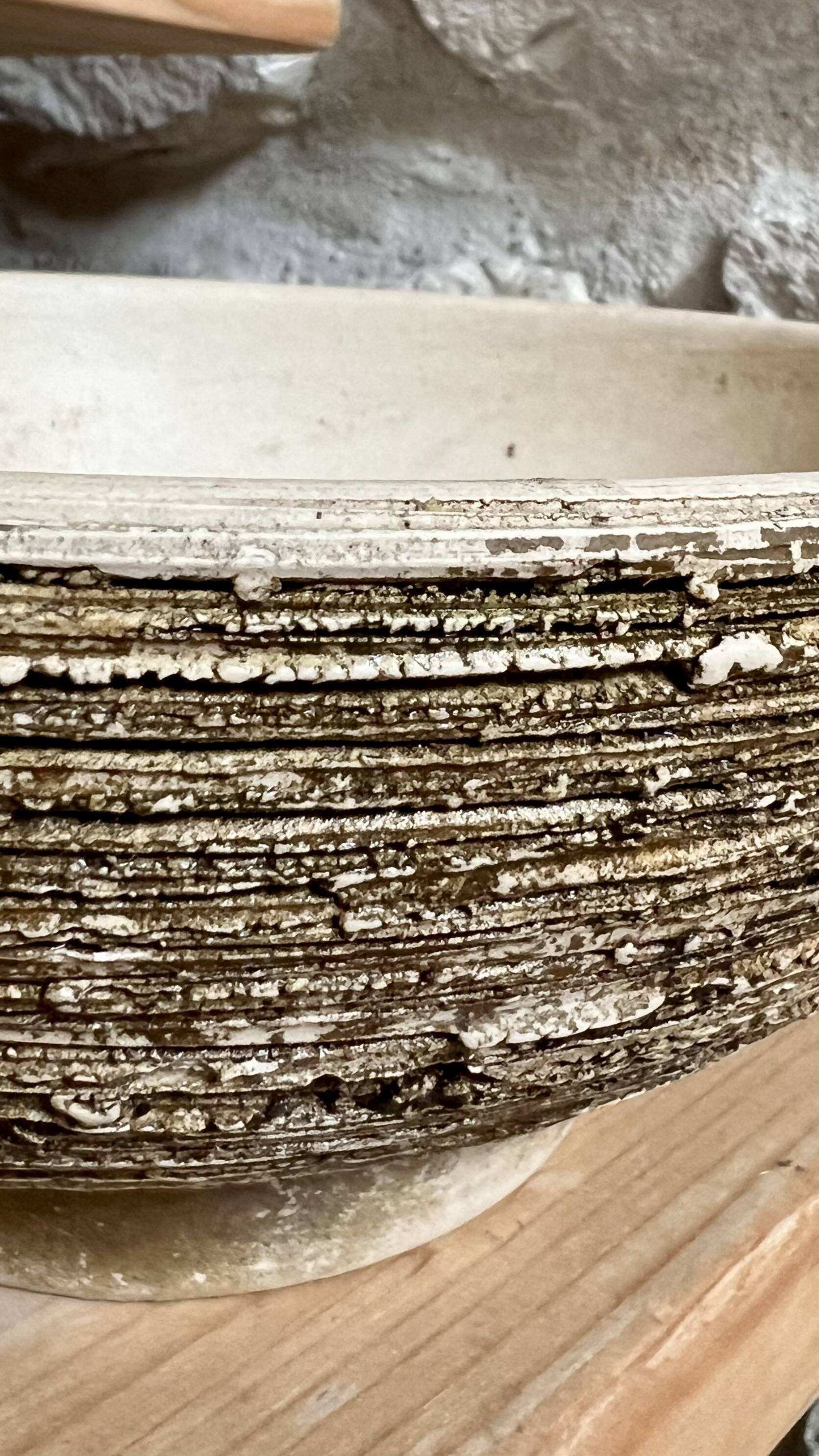 50s modernist ceramic planter