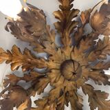 Tole Florentine Vintage Flushmount