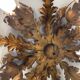 Tole Florentine Vintage Flushmount