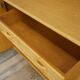 Wooden and rattan sideboard