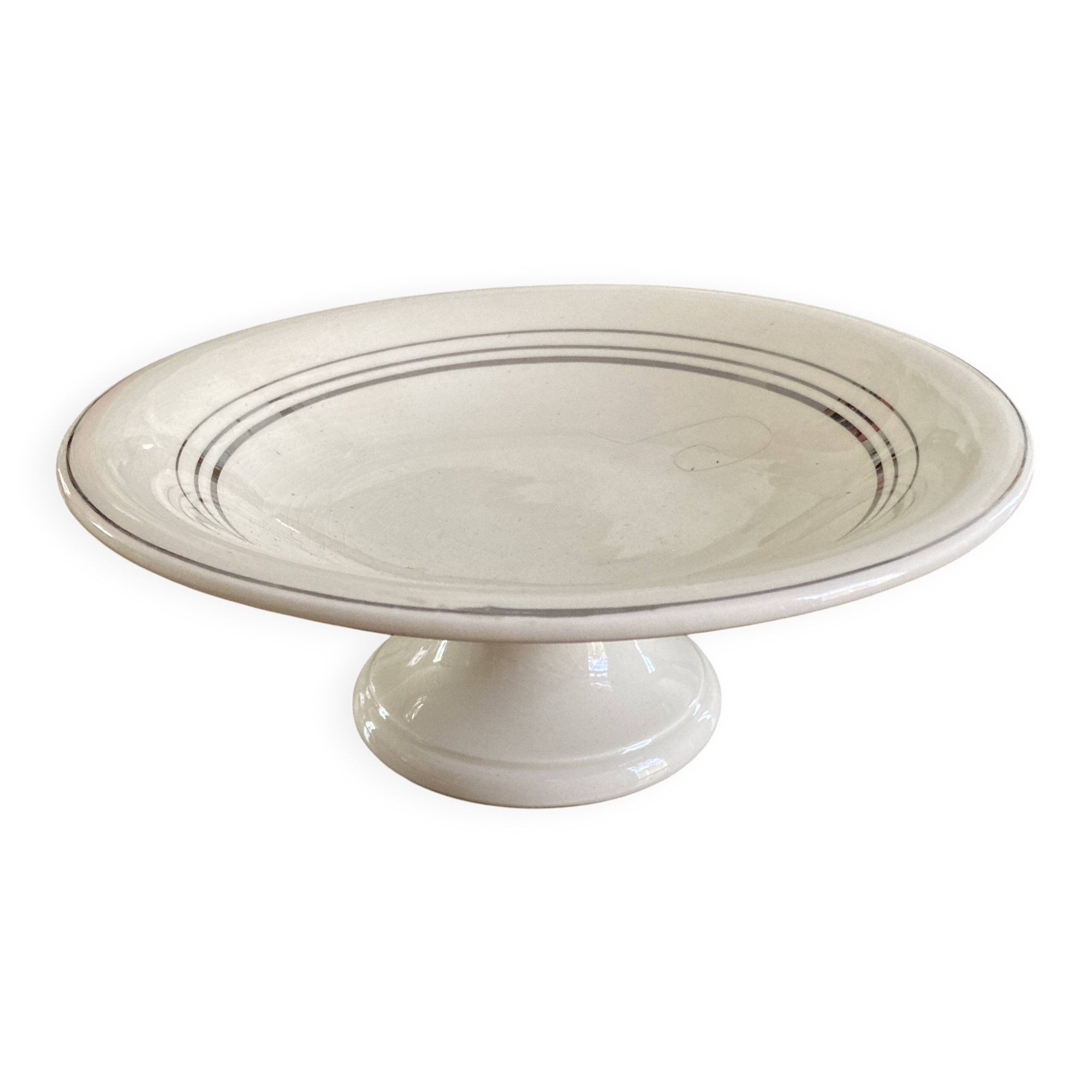 Fruit bowl on pedestal - Art Deco.