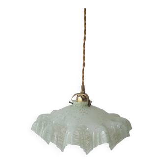 Green Clichy glass pendant light