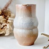 Handmade stoneware pitcher or carafe