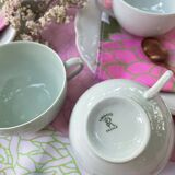 Cups Limoges porcelain