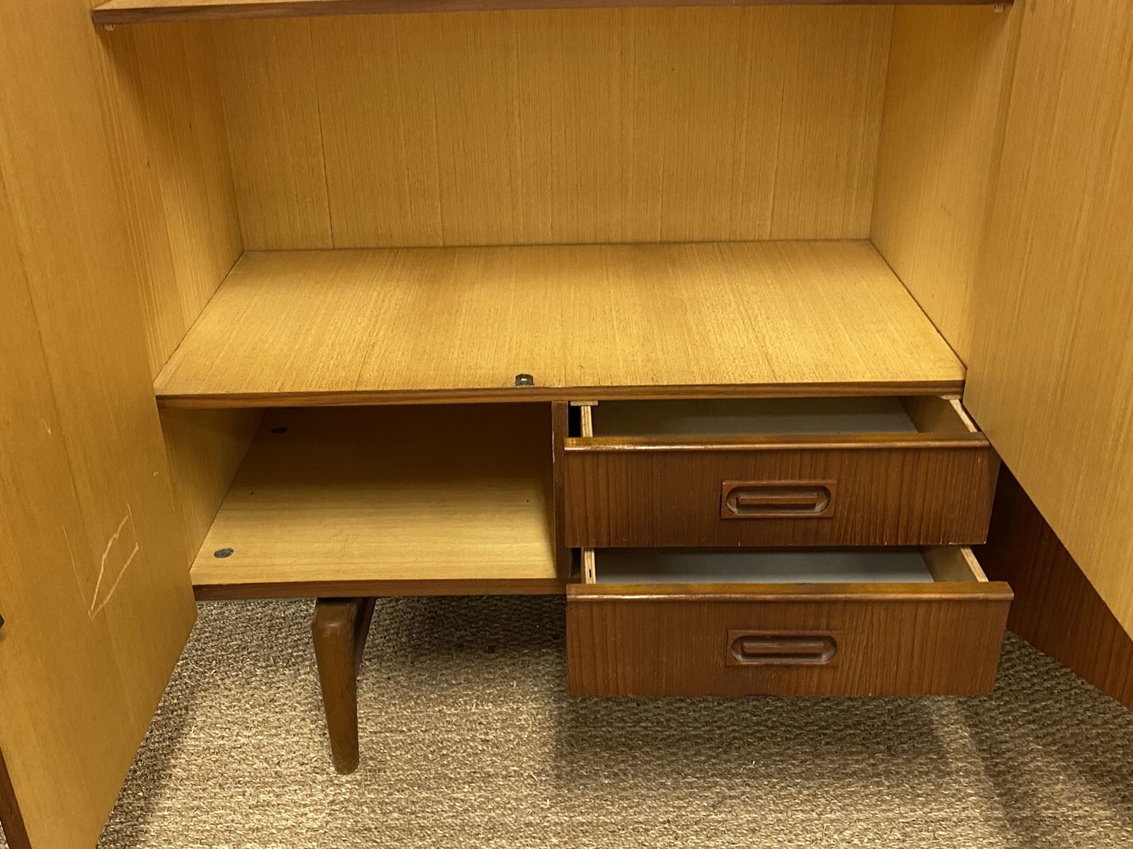 1970s Scandinavian style teak wardrobe