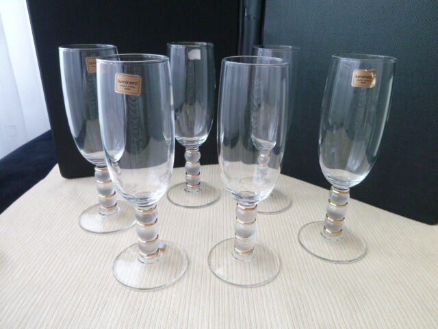 Set de 6 flutes à champagne Luminarc modèle Troubadour